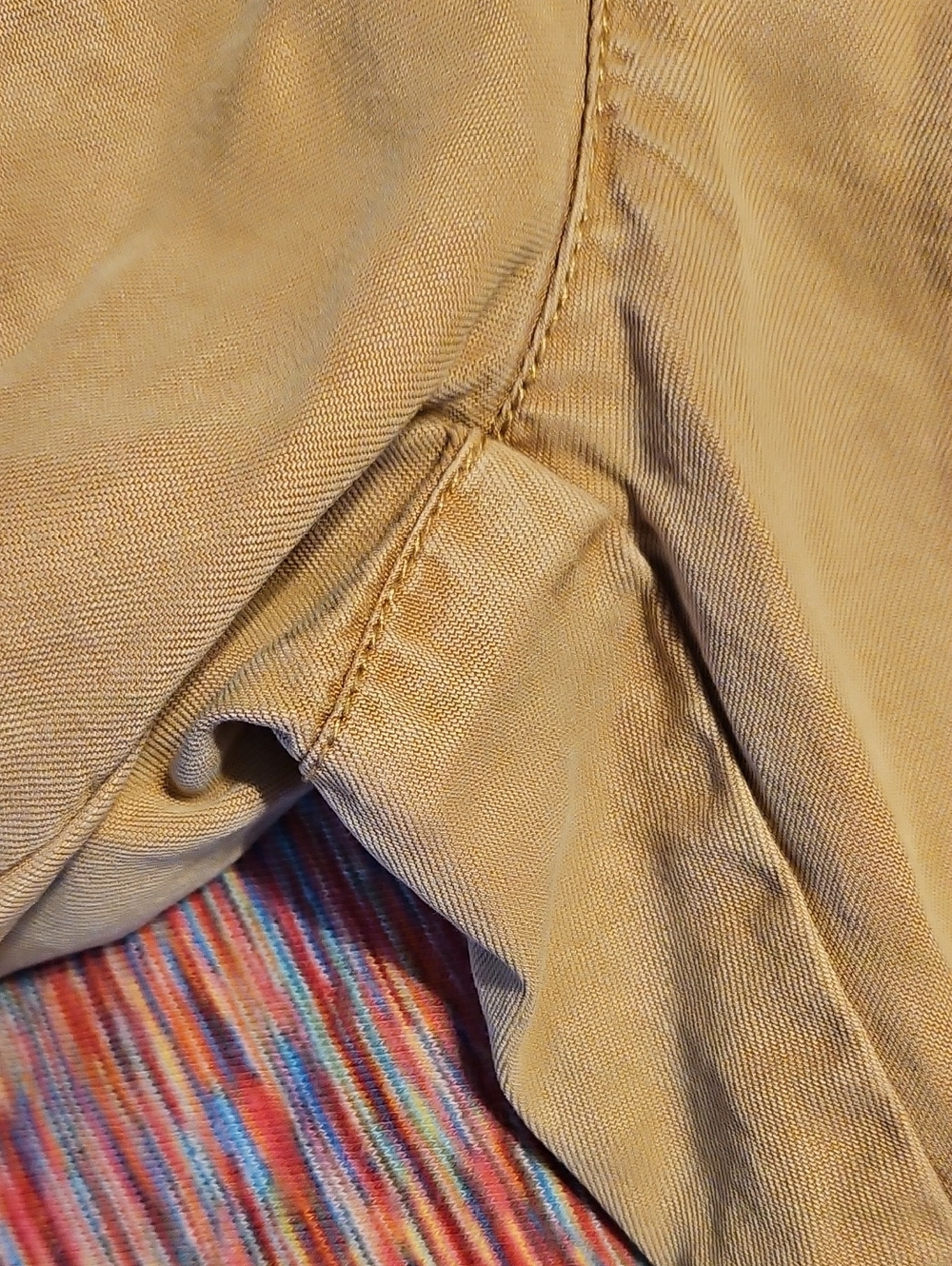 Velvet Heart Flowy Cargo Pants - Tan - Picture 6 of 15